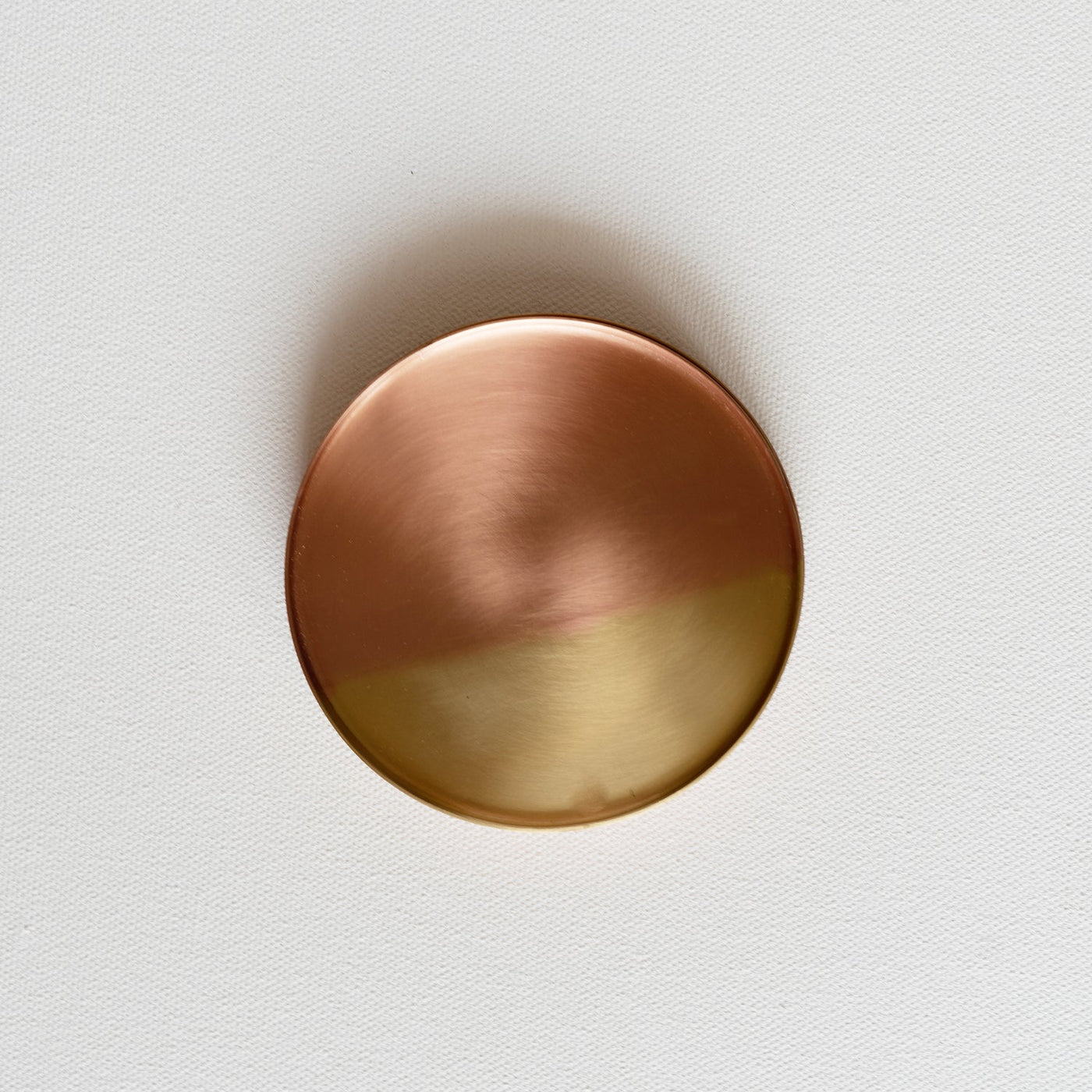 brass copper coasters by fleck at le mill