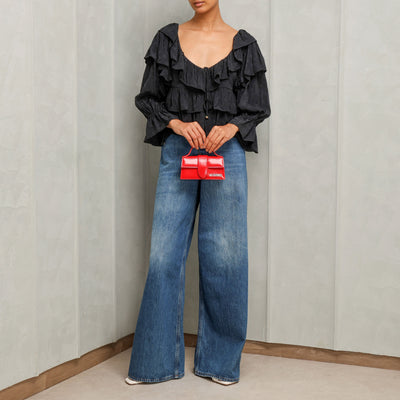 Cropped Ruffle Top