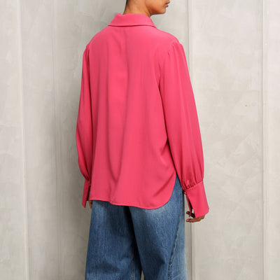 Scarf-tie blouse