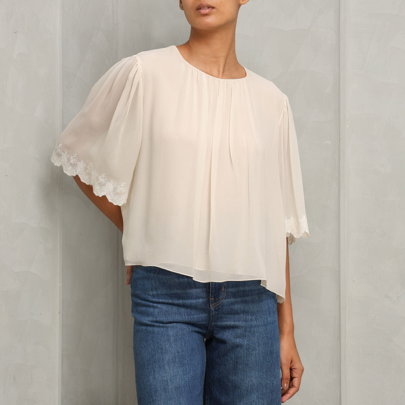 Silk Georgette Top