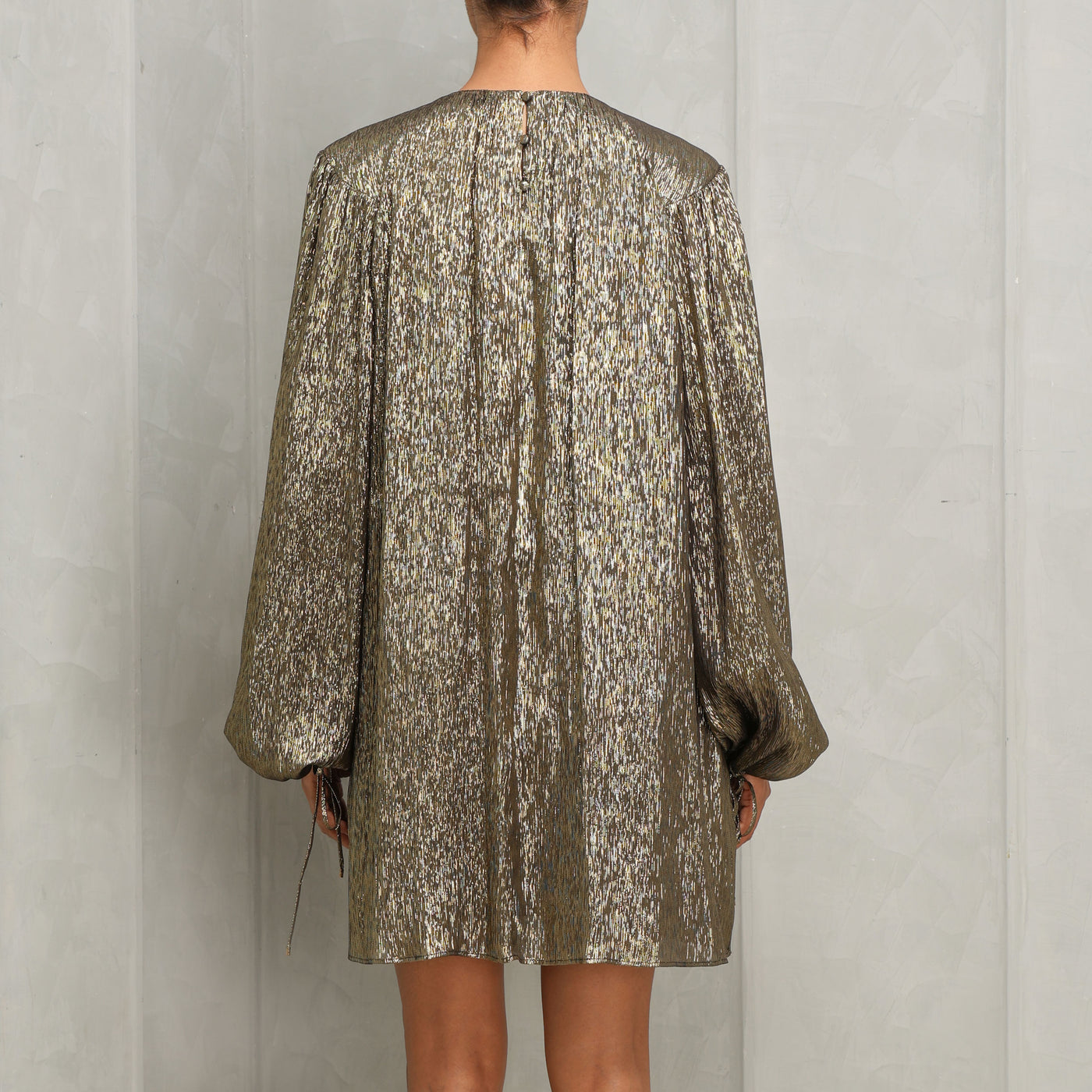Gathered Mini Dress