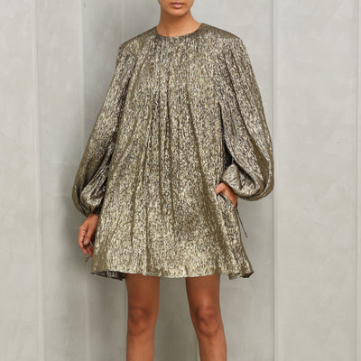 Gathered Mini Dress