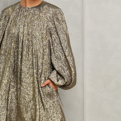 Gathered Mini Dress