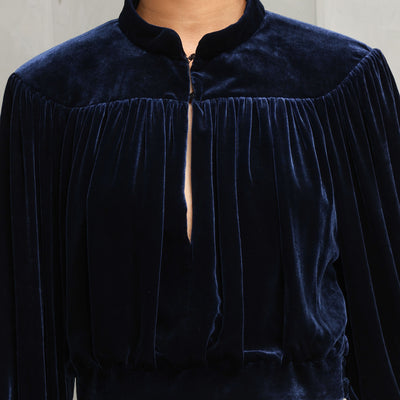 Gathered Cropped Top