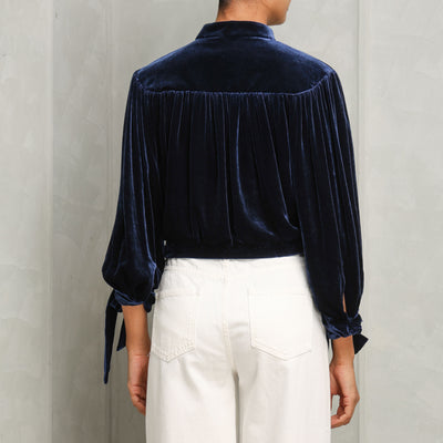 Gathered Cropped Top