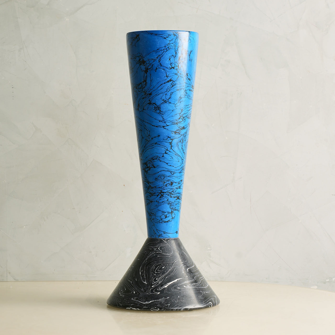 V Shape Resin Vase