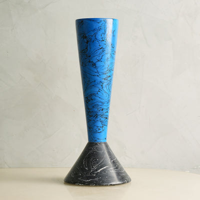 V Shape Resin Vase