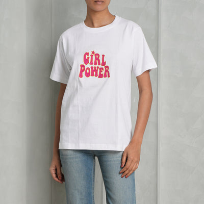 Girl Power Embroidered T-shirt