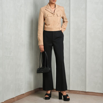 Chloé Cropped Saharienne Jacket Cotton