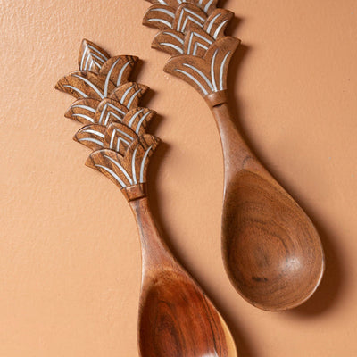 Wooden Salad serving spoons  
