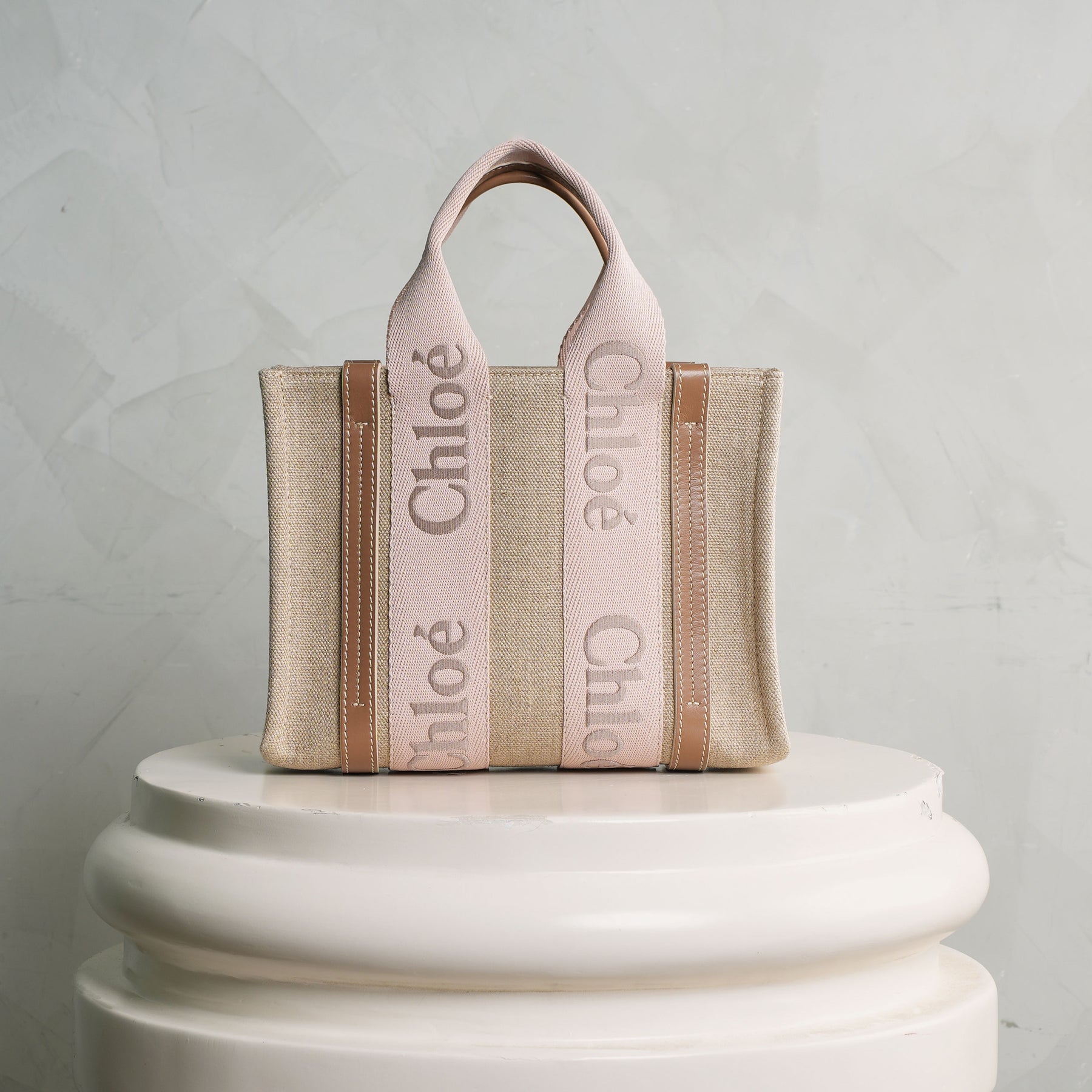 Chloé Woody Small Tote Bag - Main Image