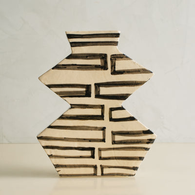 Zig Zag Thin Line Vase