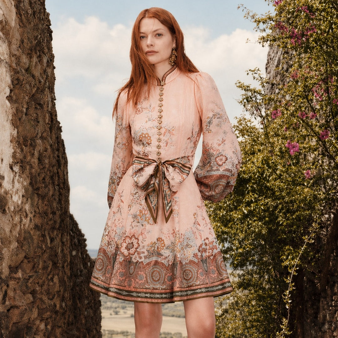 【美品】  Kika Vargas / キカ バルガス | エンブロイダリー ノースリーブ トップス | M | ベージュ/ブルー | レディース Kika Vargas Women's Camel Light Wool Nelida Dress, Camel, Tan, XS