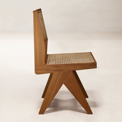 Phantom Hands Armless Dining Chair Side view 