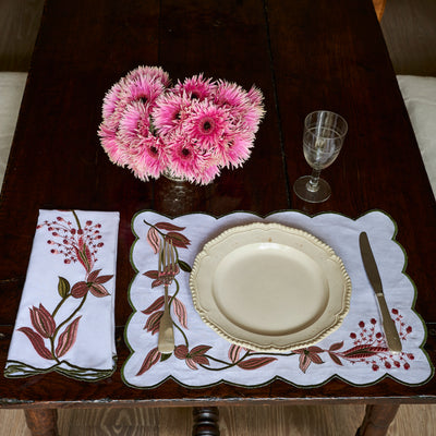 Tulip Scallop Placemats