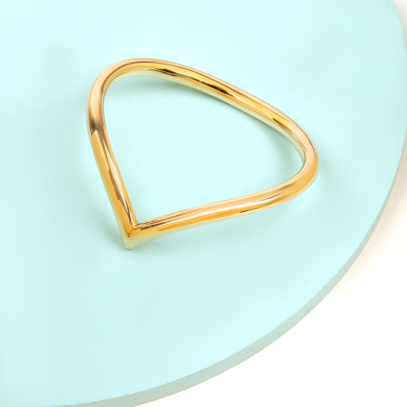 18K Gold Wave Bracelet by Adi Handmade