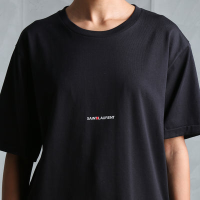 Yves Saint Laurent rive gauche Logo Polo Shirt Black L