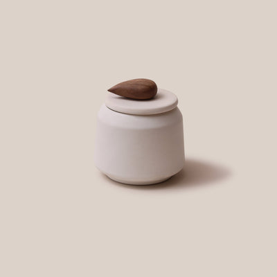 Water Stoneware Candle