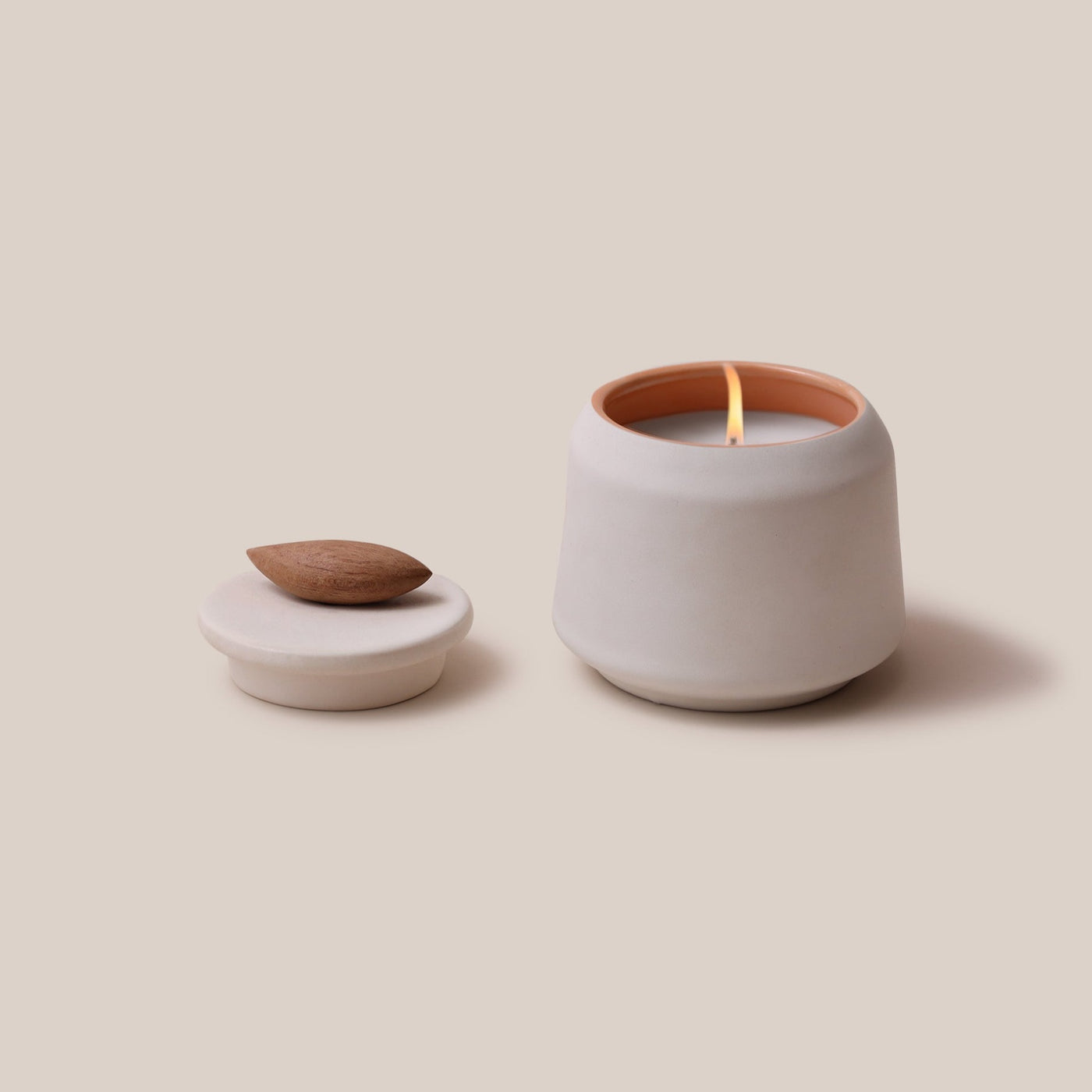 Fire Stoneware Candle