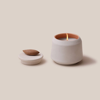Fire Stoneware Candle