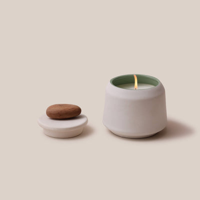 Earth Stoneware Candle