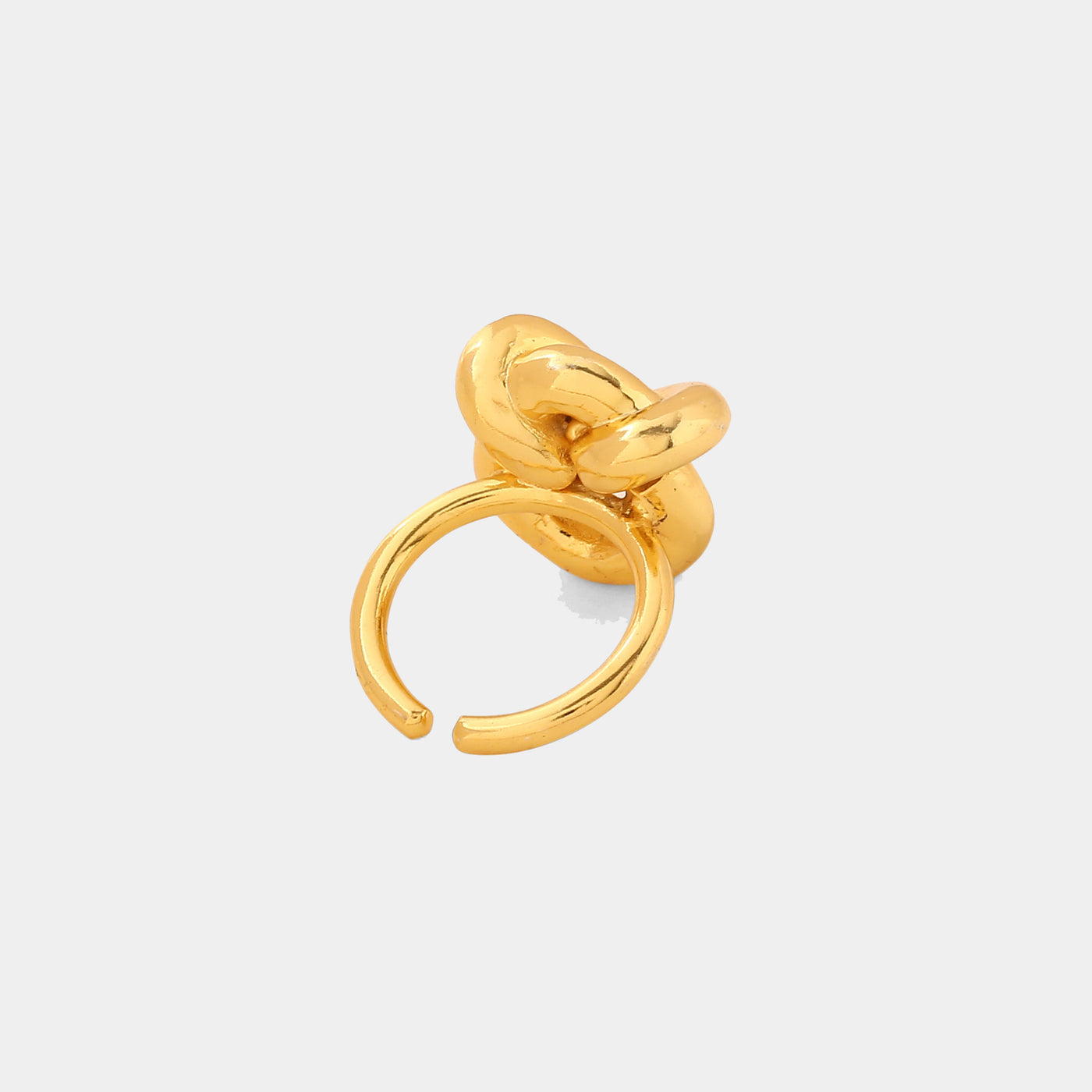 Gold Azga Classic Knot Ring 