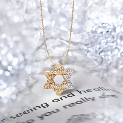 Star Diamond Necklace by Sapna Mehta