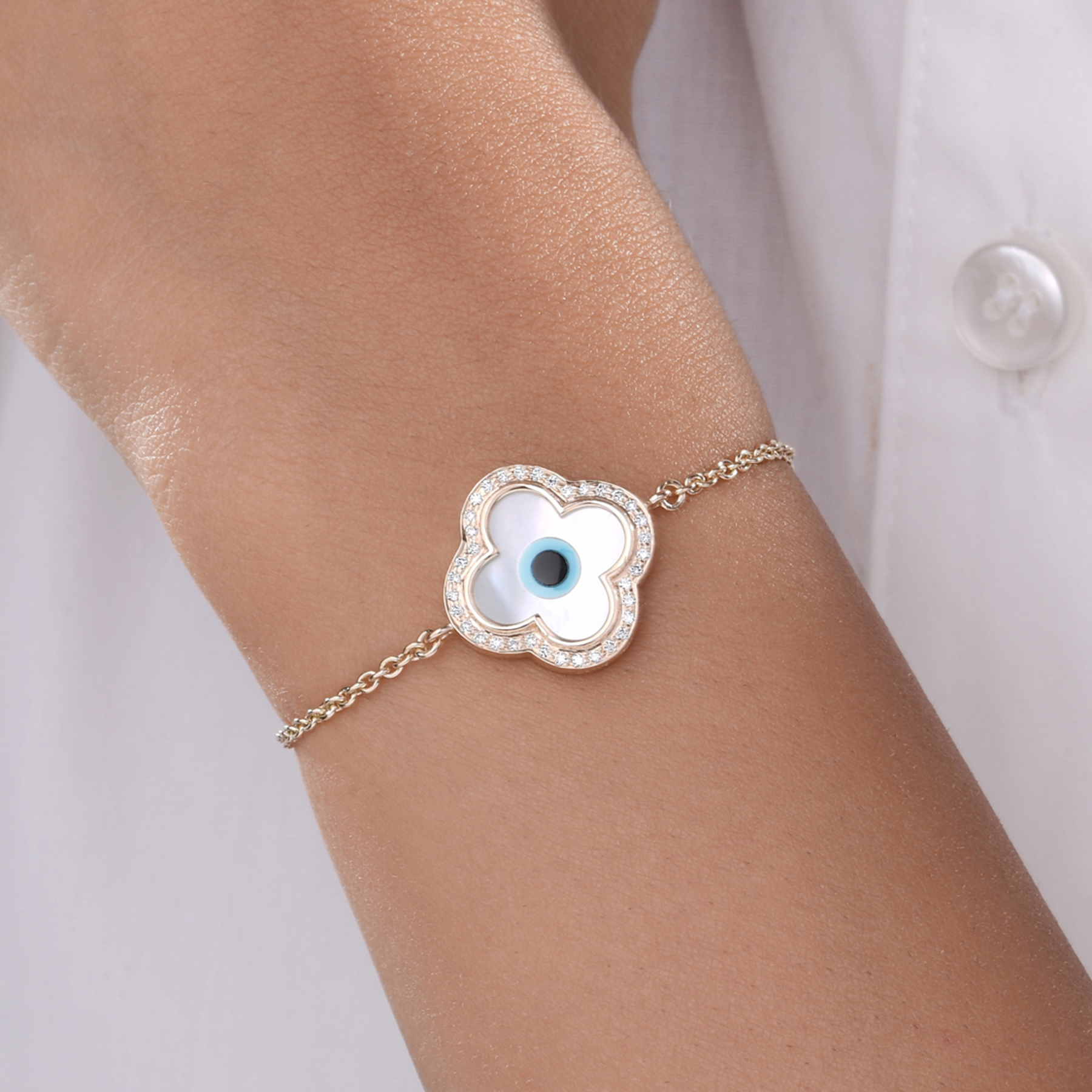 Evil eye deals bracelet fine jewelry