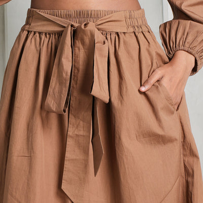 Aish Life brown skirt