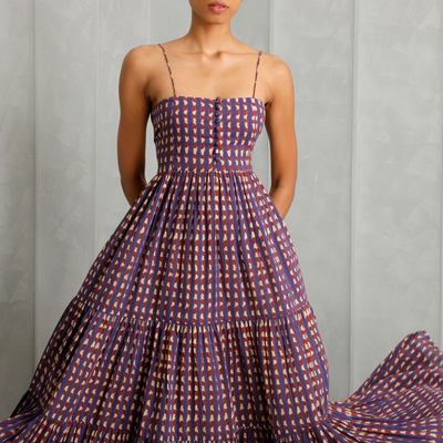 Seville Printed Maxi Dress