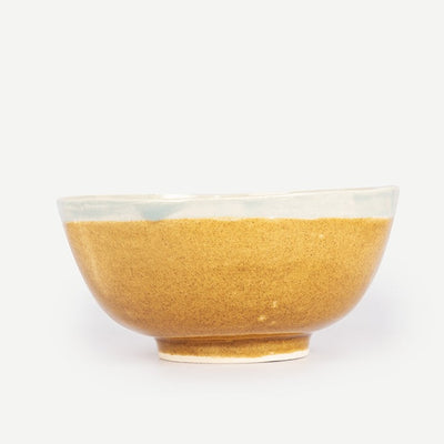 Yellow BARNACLE GRANDE BOWL Ikai Asai