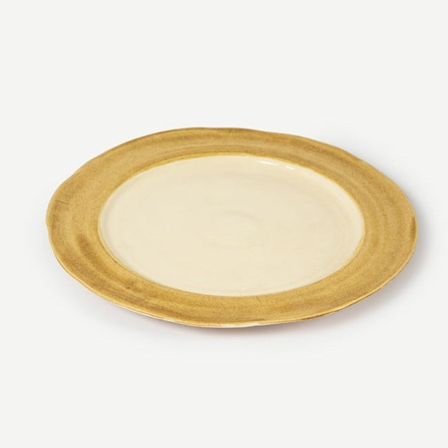 Brown & White AAYI SIDE PLATE Ikai Asai