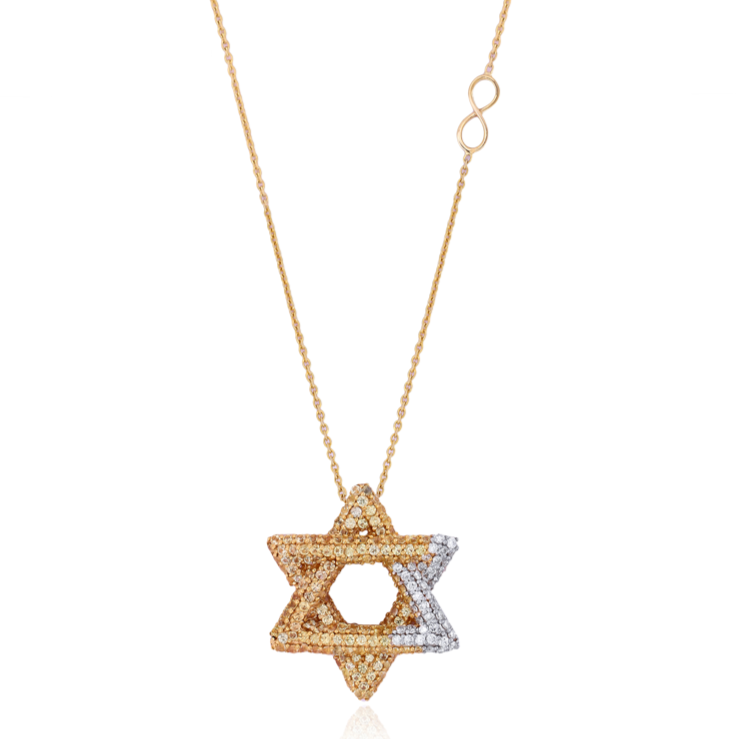 Star Diamond Necklace by Sapna Mehta