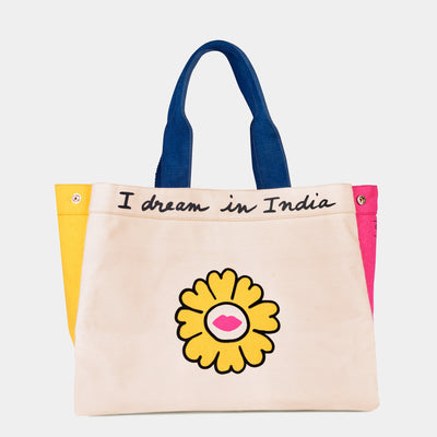 Multicolour Flower Bag from Art-Chives India 