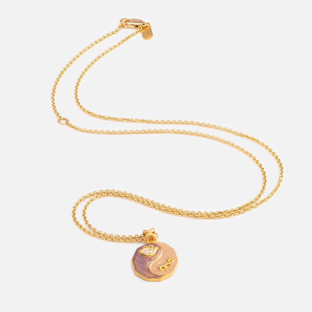 Ying Yang Mohur Necklace from Agaro Jewels 